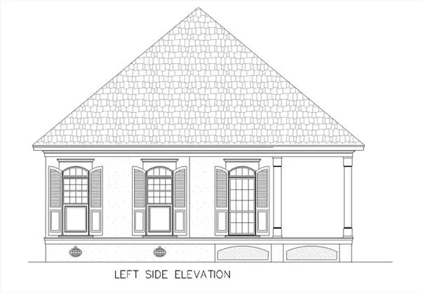 Left side elevation